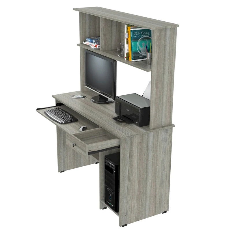 Scrivania e mobiletto per computer
