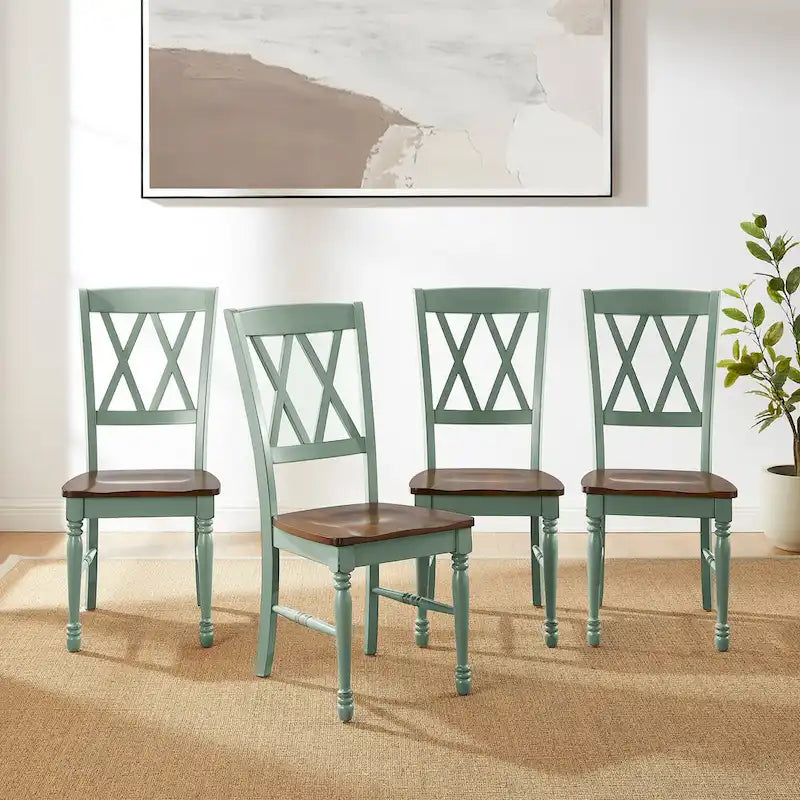 Set di 4 sedie da pranzo Shelby