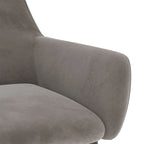 Sedie da pranzo in velluto con gambe in metallo, set da 2 - 56 x 56 x 78 cm