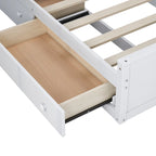 Letto matrimoniale in legno con armadio e mensola integrati