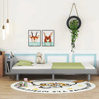 Letto a piattaforma dal design moderno con porta USB integrata