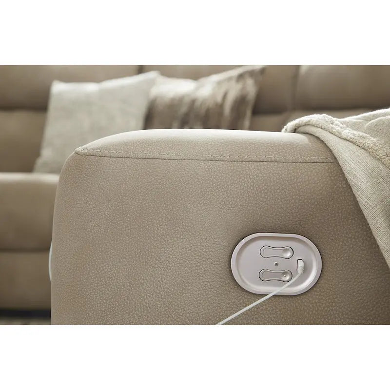 Poltrona reclinabile elettrica beige