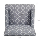 Poltroncine d'accento rivestite in tessuto con gambe in legno
